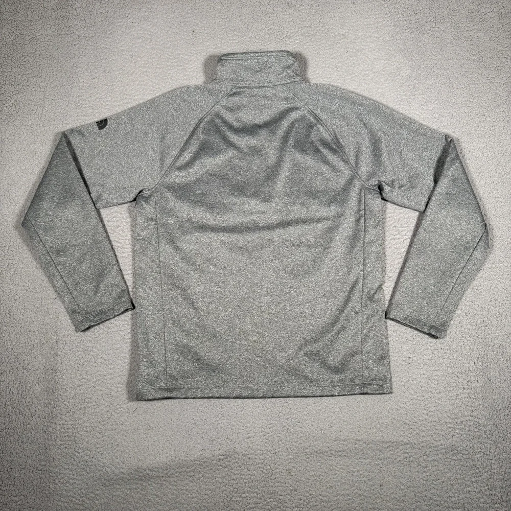 The North Face Sweater‎ Mens Medium Gray Full Zip Outdoor Pullover Casual Preppy
